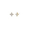 Boucles d'oreilles Boucles d’oreilles Trèfle en or jaune 18K et diamants 58 Facettes UKD364605MM