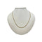 Collier Chaîne maille marine en or jaune 750, 46 cm 58 Facettes 330094431