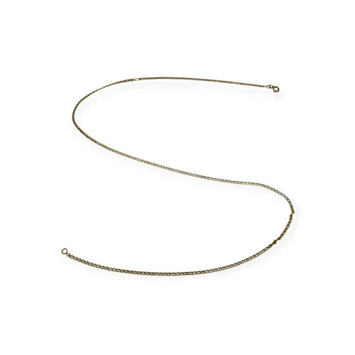Collier Chaîne maille marine en or jaune 750, 46 cm 58 Facettes 330094431