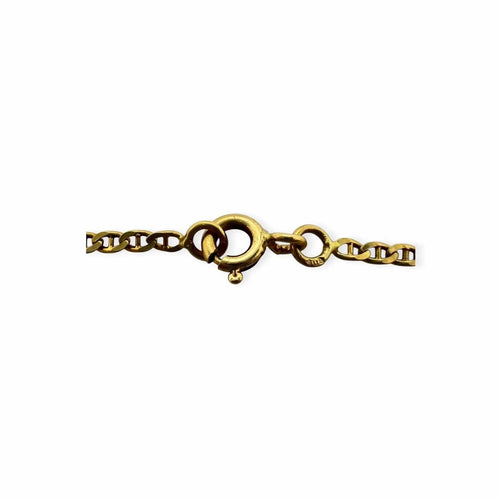 Collier Chaîne maille marine en or jaune 750, 46 cm 58 Facettes 330094431