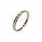 Bracelet Bracelet jonc double rang en or jaune 750 58 Facettes 330093559