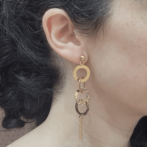Boucles d'oreilles Boucles d'oreilles en or 18k 58 Facettes TA47