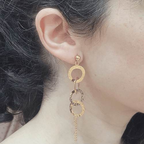 Boucles d'oreilles Boucles d'oreilles en or 18k 58 Facettes TA47