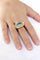 Bague 56 Bague Tank - Bague en or jaune 18 carats, diamants et saphirs 58 Facettes id: 1754206