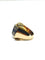 Bague 56 Bague Tank - Bague en or jaune 18 carats, diamants et saphirs 58 Facettes id: 1754206