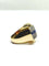 Bague 56 Bague Tank - Bague en or jaune 18 carats, diamants et saphirs 58 Facettes id: 1754206