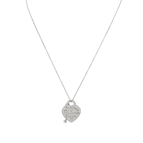 Collier Tiffany & Co Collier  Return to Tiffany Argent Diamant 58 Facettes 4970141RV