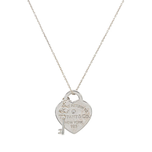 Collier Tiffany & Co Collier  Return to Tiffany Argent Diamant 58 Facettes 4970141RV