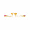 Boucles d'oreilles Boucles d'oreilles Pampille Or jaune, Or blanc Rubis, Diamant 58 Facettes 5177683RV