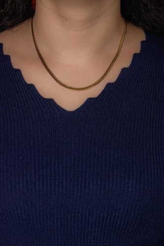 Collier Collier  Anglaise Or jaune 58 Facettes 5202405CN