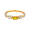 Bague 56 Bague Or jaune Saphir, Nacre, Diamant 58 Facettes 5276260RV