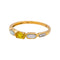 Bague 56 Bague Or jaune Saphir, Nacre, Diamant 58 Facettes 5276260RV