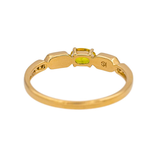 Bague 56 Bague Or jaune Saphir, Nacre, Diamant 58 Facettes 5276260RV