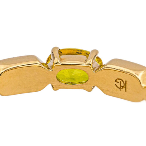 Bague 56 Bague Or jaune Saphir, Nacre, Diamant 58 Facettes 5276260RV