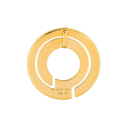 Pendentif Dinh Van Pendentif Seventies Or jaune 58 Facettes 5451117CN