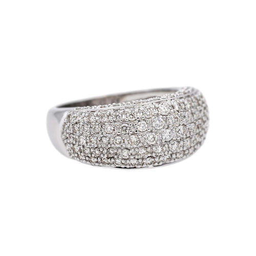 Bague 53 Bague Or blanc Diamant 58 Facettes 5237066CN