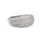 Bague 53 Bague Or blanc Diamant 58 Facettes 5237066CN