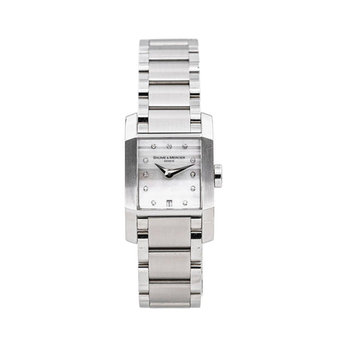 Montre Baume & Mercier Montre Hampton Acier Diamant 58 Facettes 5194145RV
