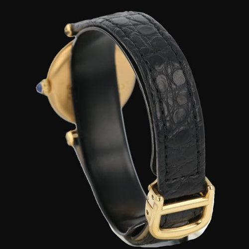 Montre Cartier Montre Colisée Must De Cartier Vermeil 58 Facettes MT46009