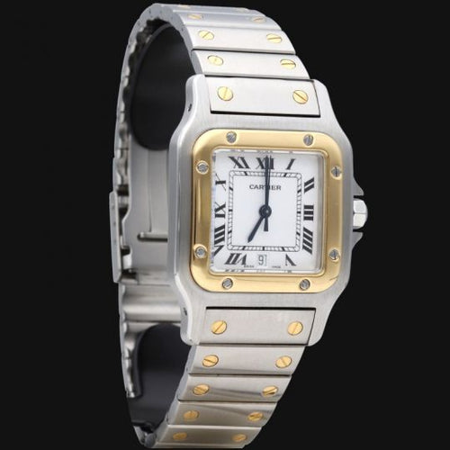 Montre Cartier Montre Santos De Cartier Galbee 58 Facettes MT45907