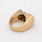 Bague 57 Tank - Bague en or jaune et blanc diamants 58 Facettes 36575
