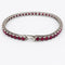 Bracelet Bracelet rivière en or blanc et rubis 58 Facettes 36273