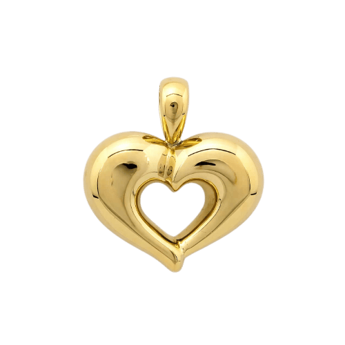 Pendentif Van Cleef & Arpels - Pendentif cœur en or jaune 58 Facettes 36380