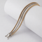 Bracelet Bracelet rivière - Bracelet en trois ors 18 carats et diamants 58 Facettes 36271