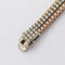 Bracelet Bracelet rivière en trois ors 18 carats et diamants 58 Facettes 36271