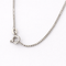 Collier Collier pendentif marguerite en or blanc 18 carats, saphirs et diamants 58 Facettes 36249
