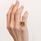 Bague 49 Gucci Double G - Bague chevalière en or jaune 58 Facettes 36625