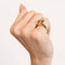 Bague 49 Gucci Double G - Bague chevalière en or jaune 58 Facettes 36625