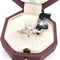 Bague 59 Bague en or jaune 18 kt avec diamant taille marquise 58 Facettes 294/26 C shd 139/26