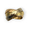 Bague 44 Alliance 3 ors 18K - Bague trois anneaux en or jaune, rose et blanc 58 Facettes 149068349