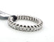 Bague 57 Bague alliance éternité en or blanc 18 ct avec diamants 58 Facettes 294/26 O