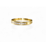 Bague 52 Alliance Signature - Bague en or jaune 18 carats et diamants 58 Facettes bague lu