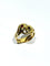 Bague 55.5 Bague serpent en or jaune 18 carats et rubis 58 Facettes id: 1754982