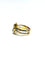 Bague 55.5 Bague serpent en or jaune 18 carats et rubis 58 Facettes id: 1754982