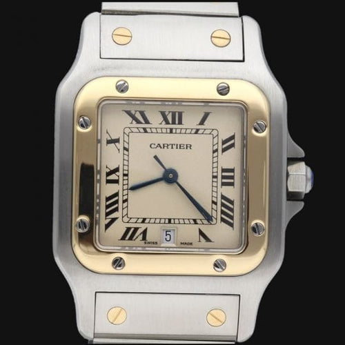 Montre Cartier Montre Santos De Cartier Galbee 58 Facettes MT45638