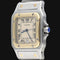 Montre Cartier Montre Santos De Cartier Galbee 58 Facettes MT45638