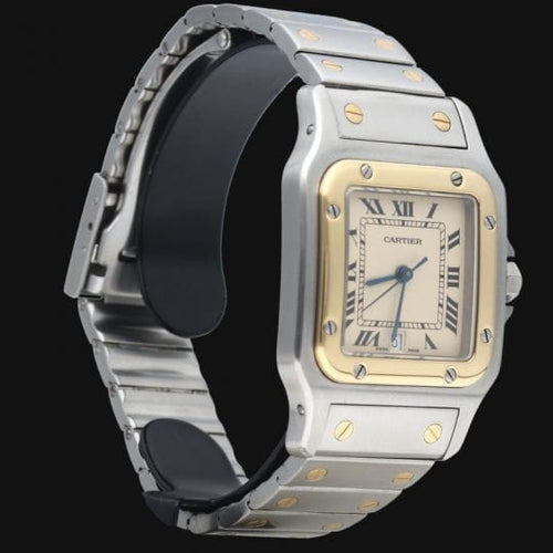 Montre Cartier Montre Santos De Cartier Galbee 58 Facettes MT45638