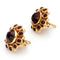 Boucles d'oreilles Boucles d’oreilles grappe en or 14k avec grenats 58 Facettes 13D9D19E76834142A0FFA9502B7CBB5D