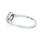 Bague 56 Bague cluster vintage en or blanc 14 ct et diamants 58 Facettes 328D72E9CC83417080BBA62BC5B967C1