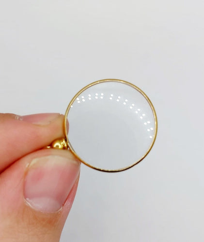 Pendentif Pendentif porte-photo rond en or 18k (circa 1900) 58 Facettes A07102