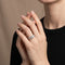 Bague 62 Bague en or blanc et diamants 58 Facettes OC-61E00510