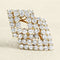 Bague 53 Bague en or jaune et diamants 58 Facettes OC-61E00527
