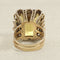 Bague 56 Bague or rose et citrine RPC 58 Facettes OC-61G00115