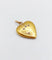 Pendentif Pendentif cœur Art nouveau en or 18k avec perles 58 Facettes A07095