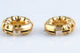 Boucles d'oreilles Chimento - Boucles d’oreilles demi-créoles godronnées en or jaune 18K 58 Facettes CRLCHIMCC1496-107