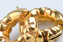 Boucles d'oreilles Chimento - Boucles d’oreilles demi-créoles godronnées en or jaune 18K 58 Facettes CRLCHIMCC1496-107